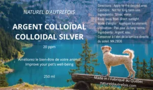 Argent colloidal pour chien et chat